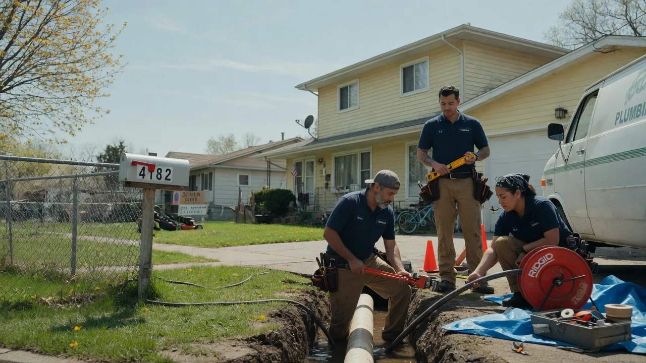 Gas Line Repair in Russell, IL near me